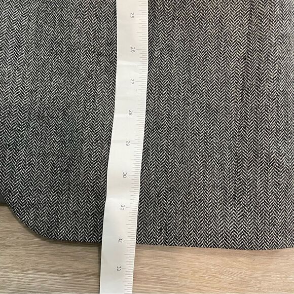 EIROPA Vintage Tweed Gray Wool Blazer Sports Casual Coat Herringbone Print 42R - Picture 11 of 14